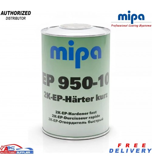 MIPA EP950-10 1L Fast Epoxy Hardener – High Strength & Durable Finish
